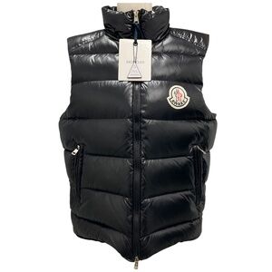 MONCLER X AWAKE MEN'S BLACK 2020 PARKER GILET PUFFER VEST